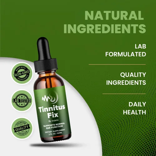 Vista 4 de Tinnitus Fix Drops - Fórmula líquida avanzada de bienestar para apoyo diario de la salud del oído (suministro de 1 mes)