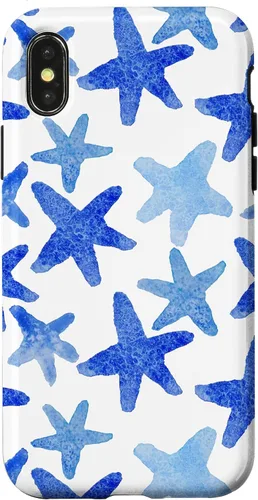 Vista 5 de Coastal Granddaughter Preppy Starfish Nautical Beach Ocean Case for iPhone 17