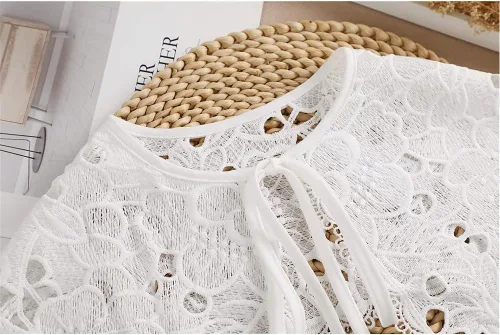 Vista 4 de YEKEYI - Collar con cuello falso desmontable para mujer y niña
