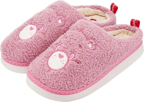 Vista 3 de Care Bears - Pantuflas de casa acogedoras y esponjosas para mujeres y hombres