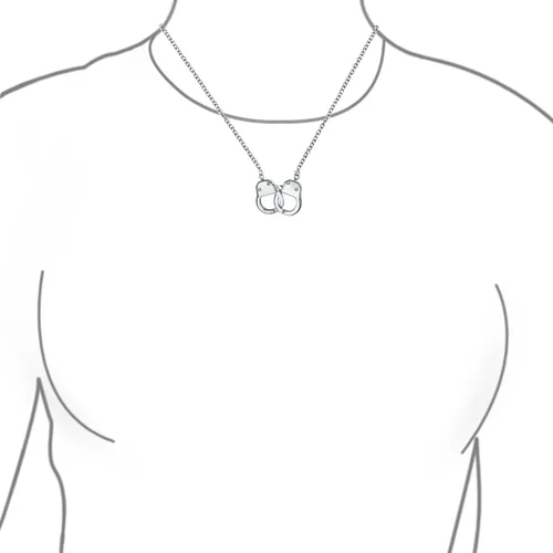 Vista 3 de Joyería de motociclista para esposas, collar de bloqueo de trabajo, socios en el crimen colgante de acero inoxidable para mujeres y hombres, 22