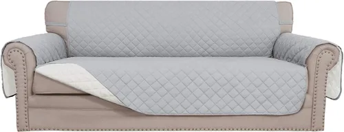 Vista 82 de Easy-Going - Funda reversible para sofá, resistente al agua, con varillas de espuma y correas elásticas, protector de muebles para mascotas y perros
