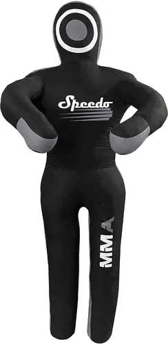 Vista 8 de MMA Grappling Dummy Brasileño JIU Jitsu BJJ Saco de boxeo para defensa personal, lucha libre, judo, karate, boxeo, lanzamiento, posición de pie, sin
