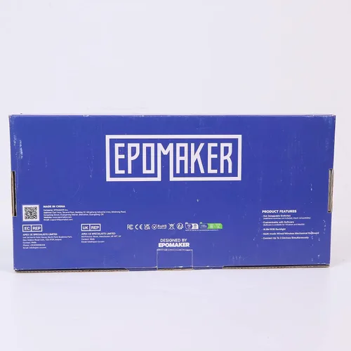 Vista 11 de EPOMAKER TH80 SE Junta 75% teclado mecánico, NKRO intercambiable en caliente RGB 2.4Ghz Bluetooth 5.0 Teclado para juegos con cable con espuma