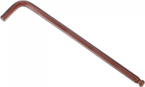 Vista 12 de uxcell Llave de llave hexagonal de extremo de bola de 0.059 in, herramienta de reparación de acero S2 en forma de L brazo extra largo, métrica