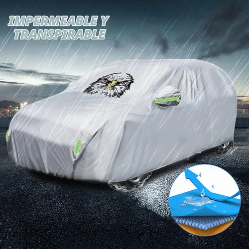 Vista 9 de Nilight - Funda impermeable para automóvil SUV, protección para todo tipo de clima, se adapta a 183-190 pulgadas