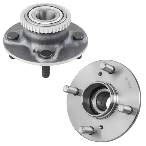 Vista 61 de Detroit Axle - 2.2L Bujes de rodamiento de rueda delanteros de 2 piezas para Honda Accord 90-97, 97 Acura CL, 2 rodamientos de ruedas y conjunto