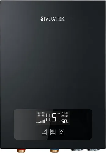 Vista 10 de Calentador de agua eléctrico sin tanque SIVUATEK 14kW, 240V - Agua caliente bajo demanda para toda la casa - Certificado ETL, automodulación