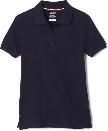 Vista 9 de French Toast Women's Juniors' Short Sleeve Stretch Pique Polo Shirt