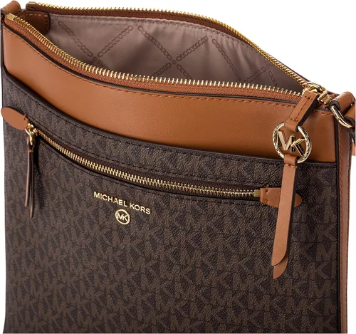 Vista 5 de Michael Kors Jet Set Charm - Bolso cruzado plano grande NorteSur