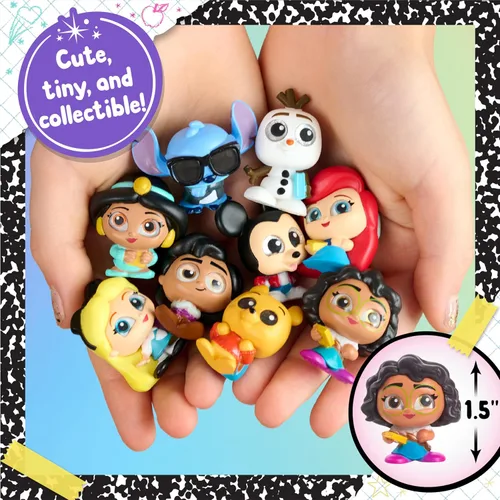 Vista 5 de DOORABLES Disney Academy Surprise Locker 3 Pack, juego de figuras coleccionables, los estilos pueden variar, obsequios navideños, regalos