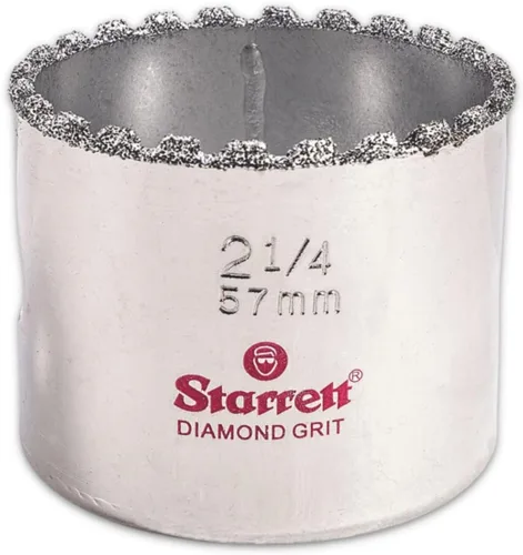 Vista 10 de Starrett KD0100-N - Holesaw de grano de diamante de 1 pulgada