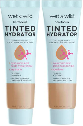 Vista 12 de wet n wild - Enfoque sin maquillaje, hidratante entintado, velo entintado para piel, cobertura ligera y acumulable con ácido hialurónico y escualano