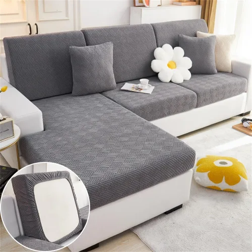 Vista 17 de Fundas mágicas para sofá, fundas interiores mágicas para sofá, funda universal resistente al desgaste, elástica para fundas modulares