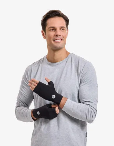 Vista 7 de Solbari Fundas de mano unisex UPF 50+, transpirables, protección UV, guantes de conducción sin dedos para piel sensible, accesorio al aire libre