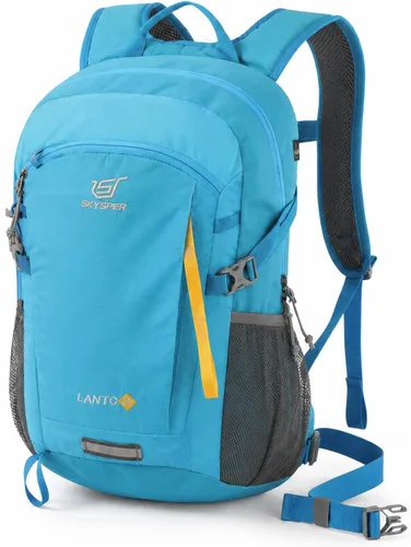 Vista 15 de SKYSPER Mochila pequeña de senderismo, 20L, mochilas de viaje ligeras para senderismo y día a día para mujeres y hombres