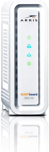 Vista 4 de ARRIS SURFboard 8x4 DOCSIS 3.0 - Cable módem / router Wi-Fi AC1600, blanco, SBG6700AC (renovado)