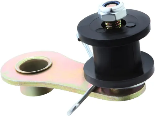 Vista 4 de Dromedary Tensor de rodillos de cadena resistente con resorte y tres rodillos compatible con 110cc 125cc 140cc Dirt Pit Mini Bike, ATV y motocicleta