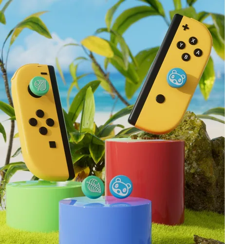Vista 6 de Switch Thumb Grip Caps - Silicone Joycon Grip Cover, Cute Design for Nintendo Switch Accessories - Compatible with Nintendo SwitchOLEDSwitch Lite