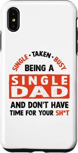 Vista 11 de Single Dad Design for Divorced Dads - Being A Single Dad Case for iPhone 17