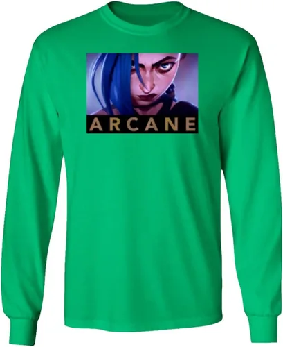 Vista 11 de Heroes of Arcane Animation Game League - Camiseta unisex de manga larga