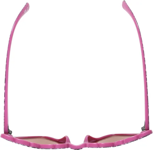 Vista 3 de Betsey Johnson Gafas de sol para mujer Queen of Hearts, negras con patrón de calavera, 55 mm