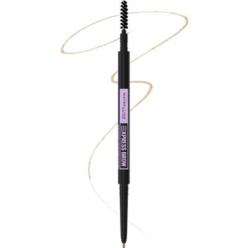 Vista 8 de Maybelline Express Brow 2 en 1 lápiz y maquillaje de cejas en polvo, rubio claro, 1 unidad