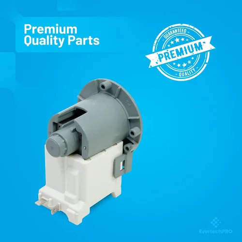 Vista 2 de EvertechPRO Bomba de motor de CA DC31-00187A para lavadora Samsung DC31-00178A DC31-00178D 4958525 PS12742622