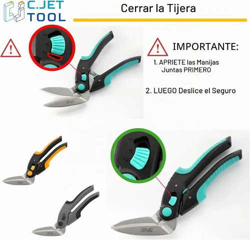 Vista 3 de Cortador de alfombras de alta resistencia de 8 pulgadas, multiusos, profesional de agarre suave de acero inoxidable (azul)