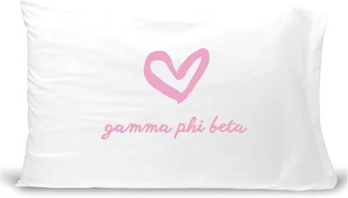Vista 30 de sockprints Funda de almohada Alpha Chi Omega - Nombre de la hermandad con diseño de corazón. Funda de almohada 100% algodón tamaño estándar 20 x 30
