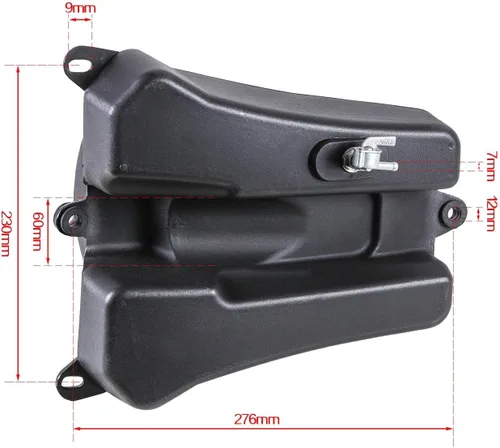 Vista 2 de Kit completo de carenado de guardabarros de plástico con juego de guardabarros, tanque de combustible y asiento para motocicletas Pit Dirt Bikes