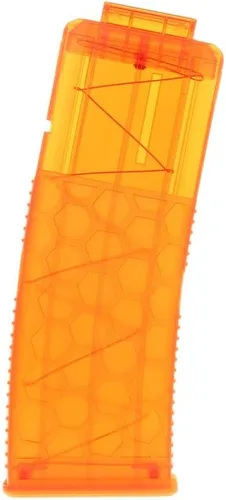 Vista 6 de WORKER 15-Darts Honeycomb Magazine Clip Reemplazo para Nerf Toy Color Negro Transparente