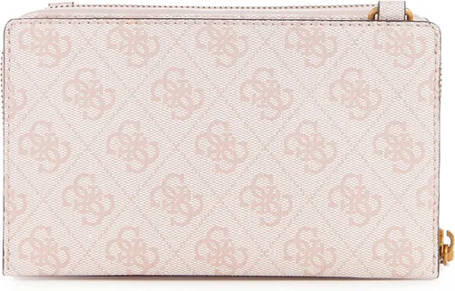 Vista 4 de GUESS Ginevra Mini Girlfriend Crossbody, logo Blush, Logotipo de rubor