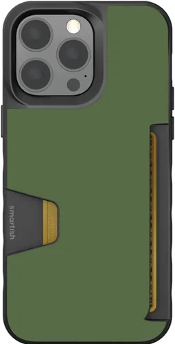 Vista 16 de Smartish - Funda delgada para iPhone 11 Pro Max verde militar - Gripmunk [ligera + protectora] Funda de agarre fino para teléfono celular con cámara