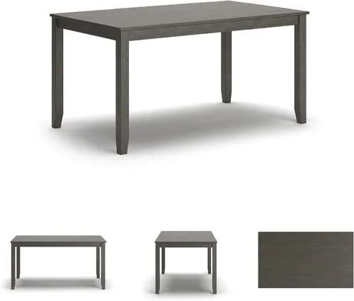 Vista 7 de Signature Design by Ashley Caitbrook Mesa de Comedor Casual de Altura de Mostrador y Taburetes de Bar Tapizados con Ribete de Tachuelas, Juego de 7