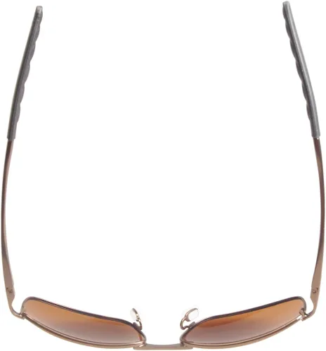 Vista 3 de ZHILE 8-base gafas de sol polarizadas con marco de metal curvas para hombre
