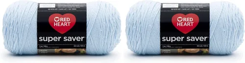 Vista 42 de RED HEART Hilo Comfort Shimmers, ópalo blanco