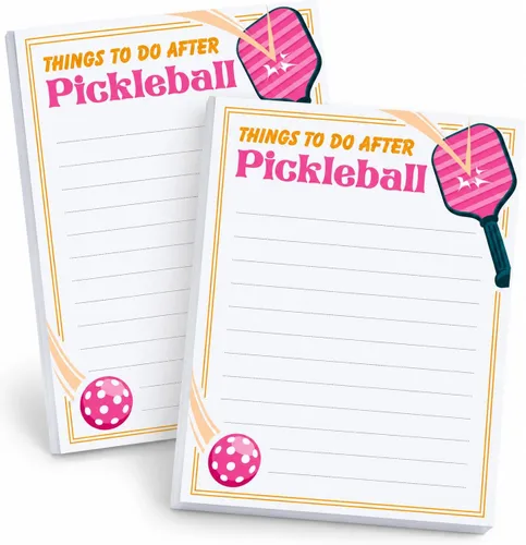 Vista 6 de Divertidos blocs de notas adhesivas - Divertidos regalos de golf - Lindos blocs de notas - Paquete de 2