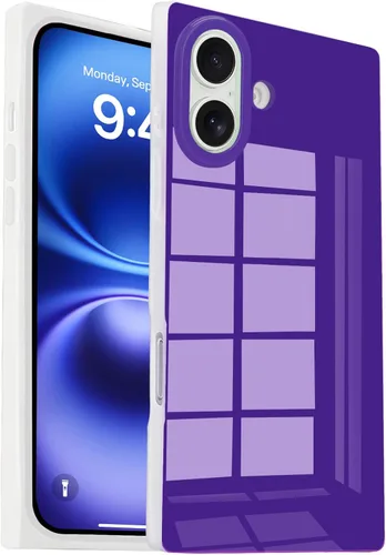 Vista 51 de Funda rectangular compatible con iPhone 15 Neon para mujer, diseño de lujo de fluorescencia brillante, flexible, suave, delgada, de gel de goma TPU