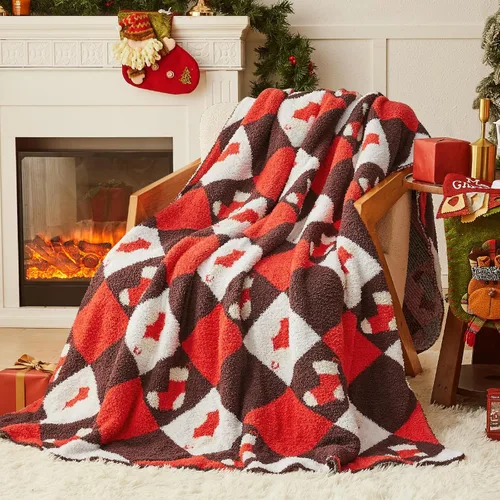 Vista 17 de CYMULA Manta de Punto Súper Suave Tamaño Throw Beige - Ligera Afelpada Esponjosa Mullida Cálida Acogedora Mantas y Throws para Sofá Cama Uso