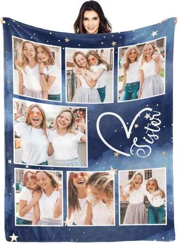 Vista 33 de envía al día siguiente, manta personalizada con texto en imagen, manta personalizada de foto, manta de franela personalizada, regalos personalizados