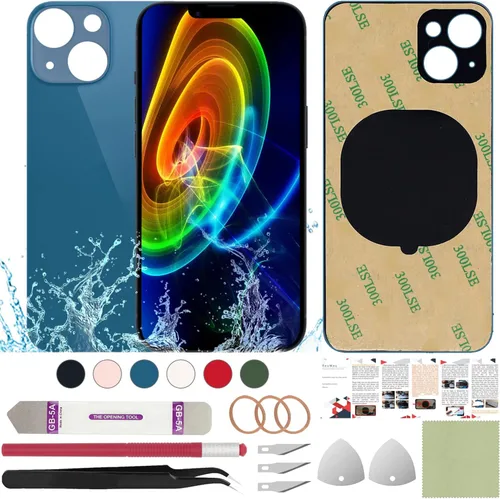 Vista 14 de Funda trasera de repuesto compatible con iPhone 8 de 4.7" + Herramientas profesionales (Gris espacial) Incluye herramientas profesionales, cinta