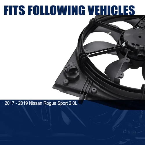 Vista 5 de 214816MA0A Reemplazo del conjunto del ventilador de refrigeración del radiador para Nissan Rogue Sport 2.0L 2017 2018 2019