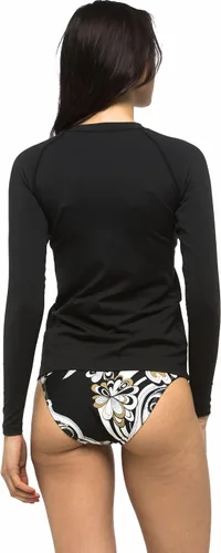 Vista 2 de Private Island Camiseta de entrenamiento de manga larga para mujer con protección UPF 50+ (RGT)
