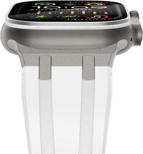 Vista 23 de NewWays AP - Correa de lujo para Apple Watch Ultra de 1.929 in 1.811 in 1.772 in 1.732 in 1.654 in 1.614 in 1.575 in 1.496 in para hombres