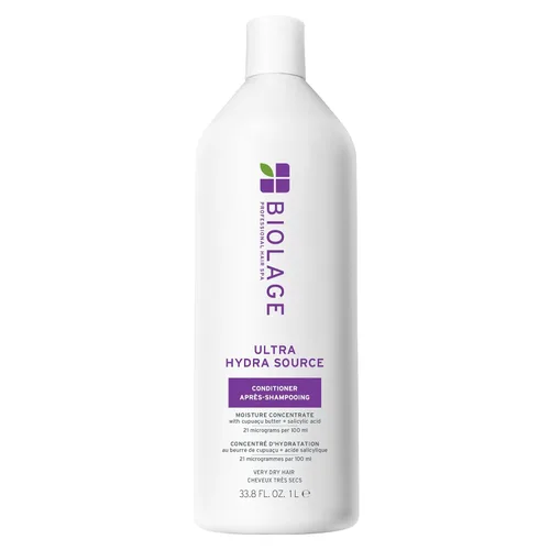 Vista 10 de Biolage Ultra Hydra Source - Acondicionador, acondiciona intensamente, para cabello muy seco, grueso y áspero, infundido con microdosis de manteca