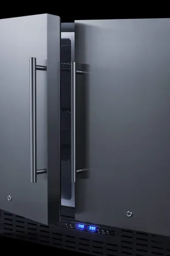Vista 3 de 36 in. 5.8 CU. FT. Refrigerador integrado lado a lado con congelador en acero inoxidable, COUN