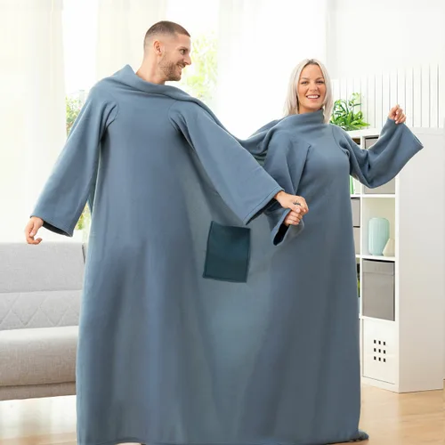 Vista 2 de Batamanta Doble con Bolsillo Central Doublanket InnovaGoods