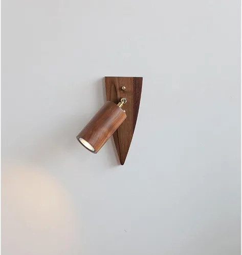 Vista 4 de Wall Lamp TV Background Wall Retro Adjustable Bar Corridor Aisle Decoration Feature Bedside Wall Lamp Reading Lamp Wall Lamp for Bedroom(A)