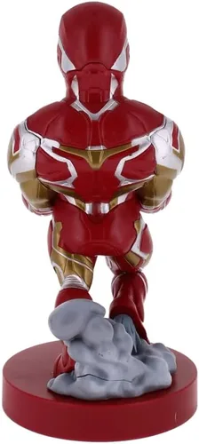 Vista 5 de Exquisite Gaming Cable Guy - Marvel Avengers End Game Iron Man - Controlador de carga y soporte para dispositivos - Juguete - Xbox 360
